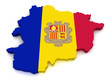 3D Map of Andorra