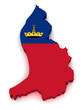 3D Map of Liechtenstein