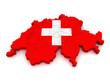 3D Map of Switzerland