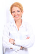 Portrait of a mature confident businesswoman looking at