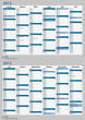 Kalender Deutschland 2012 - DinA4 doppelseitig