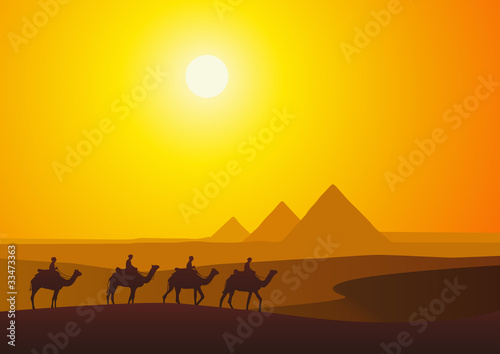 Vector: Egypte_Pyramides Egypte_Pyramides