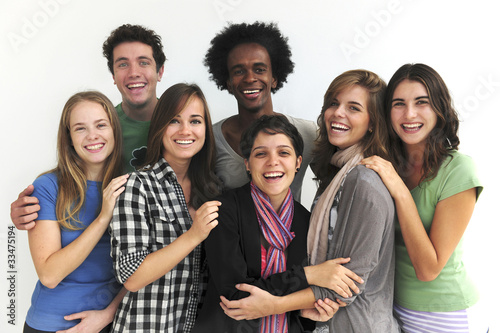 Photo: Diversity: group of college or university students Diversity: group of college or university students