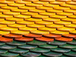 Temple roof pattern
