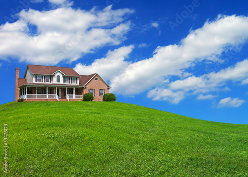 Photo: House on a Hill House on a Hill