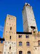 Old medieval towers in San Gimignano, Italy