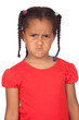 Angry little girl