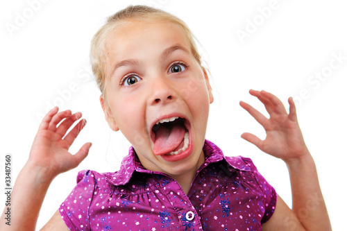 Foto: girl amazed girl amazed