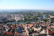 Ulm skyline and river Danube, Germany
