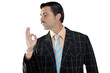 salesman occupation tacky man ok gesture profile salesman occupation tacky man ok gesture profile