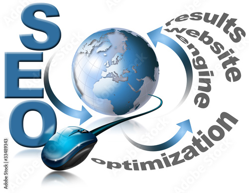 Illustration: SEO - Search Engine Optimization Web SEO - Search Engine Optimization Web