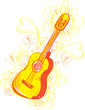 Abstract Guitar Sketchy