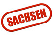 Stempel rot rel SACHSEN