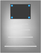 Abstract background with dark frame and light ladder