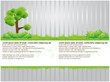 Abstract background with tree