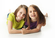 Sisters playing