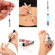 Diabetes diabetic concept collage insulin
