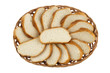 Basket with Cut loaf of bread