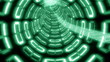 Seamlessly looping animation of a binary tunnel