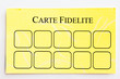 carte fidelité