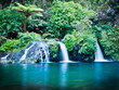 Cascade Trou Noir de la rivière Langevin - Ile de La Réunion