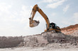 loading a large lorry building material