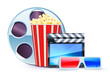 Photo: cinema background cinema background