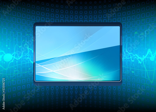 Illustration: modern Plasma TV modern Plasma TV