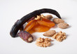 fruits Nuts carob dried apricots almond secs