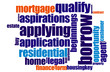 Mortgage word cloud