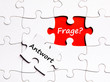 Foto: Frage? Antwort! Frage? Antwort!