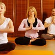 Group of people meditating