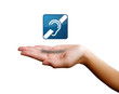 Hand holding - Hearing Disability