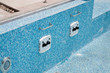 Swimming pool equipment counter current units