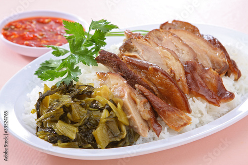 Photo: Pork Leg Stew over Rice (Kao Ka Moo) Pork Leg Stew over Rice (Kao Ka Moo)