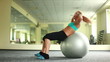 Exercises with fitball. Part 2 of 2. Dolly HD.