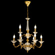 chandelier in vintage style isolated on black chandelier in vintage style isolated on black