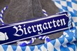 Biergartenschild Biergartenschild