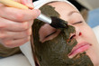 applying beauty mask applying beauty mask