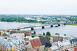 View over Old Town of Riga, Latvia