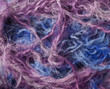 Photo: colored wool fibre background colored wool fibre background