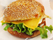Photo: vegan/ vegetarian healthy hamburger vegan/ vegetarian healthy hamburger
