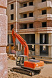 Bulldozer on construction site
