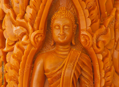 Photo: Buddha candle Buddha candle