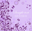 Abstract floral background