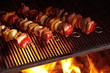 Foto: Skewers on the grill Skewers on the grill