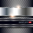 Abstract background silver black.