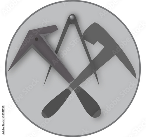Vektor: Dachdeckersymbol Dachdeckersymbol