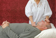 Channelling healing to male client
