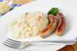 Nürnberger Rostbratwürstchen mit Sauerkraut